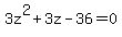 3z%5E2%2B3z-36=0