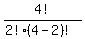 4%21%2F%282%21%284-2%29%21%29