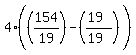 4%28%28154%2F19%29%5E%22%22-%28%2819%29%2F%2819%29%29%29