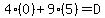 4%280%29%2B9%285%29=D
