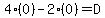 4%280%29-2%280%29=D