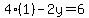 4%281%29-2y=6