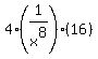 4%281%2Fx%5E8%29%2816%29