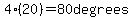 4%2820%29=80+degrees