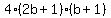4%282b%2B1%29%28b%2B1%29