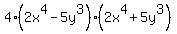 4%282x%5E4-5y%5E3%29%282x%5E4%2B5y%5E3%29