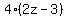 4%282z-3%29