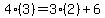 4%283%29=3%282%29%2B6