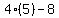 4%285%29+-+8
