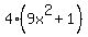 4%289x%5E2%2B1%29