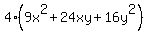 4%289x%5E2%2B24xy%2B16y%5E2%29