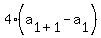 4%28a%5B1%2B1%5D-a%5B1%5D%29