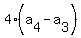 4%28a%5B4%5D-a%5B3%5D%29