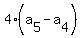 4%28a%5B5%5D-a%5B4%5D%29