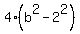 4%28b%5E2-2%5E2%29
