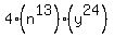 4%28n%5E13%29%28y%5E24%29