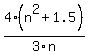 \"4%28n%5E2%2B1.5%29%2F3n\"