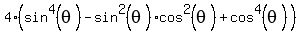 4%28sin%5E4%28theta%29-sin%5E2%28theta%29%2Acos%5E2%28theta%29+%2Bcos%5E4%28theta%29%29
