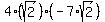 4%28sqrt%282%29%29%28-7%2Asqrt%282%29%29