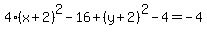 4%28x%2B2%29%5E2-16%2B%28y%2B2%29%5E2-4=-4