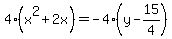 4%28x%5E2%2B2x%29=-4%28y-15%2F4%29