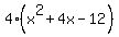 4%28x%5E2%2B4x-12%29
