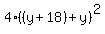 4%2A%28%28y%2B18%29%2By%29%5E2