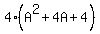4%2A%28A%5E2+%2B+4A+%2B+4%29