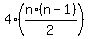 4%2A%28n%2A%28n-1%29%2F2%29
