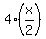 4%2A%28x%2F2%29