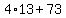 4%2A13+%2B+73