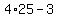 4%2A25-3