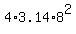 4%2A3.14%2A8%5E2