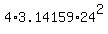 4%2A3.14159%2A24%5E2