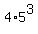 4%2A5%5E3