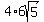 4%2A6sqrt%285%29