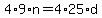 4%2A9%2An=4%2A25%2Ad