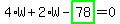 \"4%2AW%2B2%2AW-highlight_green%28+78+%29=0\"