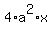 4%2Aa%5E2%2Ax