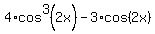4%2Acos%5E3%282x%29+-+3%2Acos%282x%29