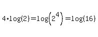 4%2Alog%28%282%29%29=log%28%282%5E4%29%29=log%28%2816%29%29