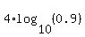 4%2Alog%2810%2C%280.9%29%29