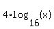 4%2Alog%2816%2C%28x%29%29