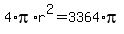 4%2Api%2Ar%5E2=3364%2Api