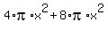 4%2Api%2Ax%5E2+%2B+8%2Api%2Ax%5E2+