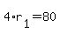 4%2Ar%5B1%5D+=+80