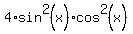 4%2Asin%5E2%28x%29cos%5E2%28x%29
