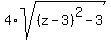 4%2Asqrt%28%28z-3%29%5E2-3%29