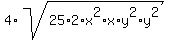 4%2Asqrt%2825%2A2%2Ax%5E2%2Ax%2Ay%5E2%2Ay%5E2%29