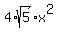 4%2Asqrt%285%29%2Ax%5E2